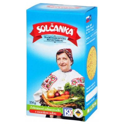 Natural Jihlava Solčanka zeleninové dochucovadlo s mořskou solí 200 g – Hledejceny.cz