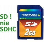 Transcend SD 2 GB Standard TS2GSDC – Zboží Živě
