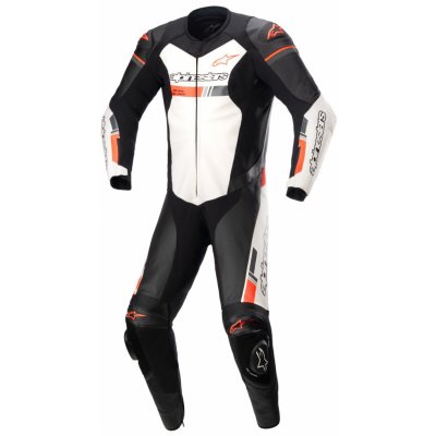 Jednodílná kombinéza Alpinestars GP Force Phantom černá/bílá/červená | Zboží Auto