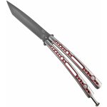 Jolly Balisong RED/SILVER – Zboží Dáma