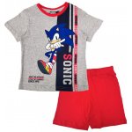 Dětské pyžamo Sonic červené