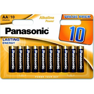 Panasonic Alkaline Power AA 10ks 00231959