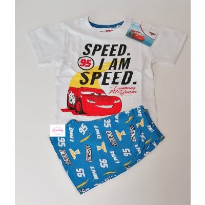 Chlapecký pyžamo Cars bílá modrá – Hledejceny.cz