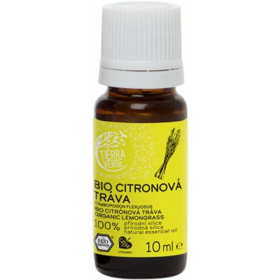 Tierra Verde Silice Citronová tráva BIO 10 ml – Hledejceny.cz