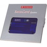 Nářadí Victorinox SwissCard Quattro 12-funkcí, modrá – Hledejceny.cz