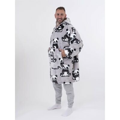 MKLuzkoviny.cz Beránková mikina mikroplyš Panda – Hledejceny.cz