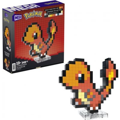 Mega Bloks Mega Pokémon Pixel art - Charmander – Zboží Dáma