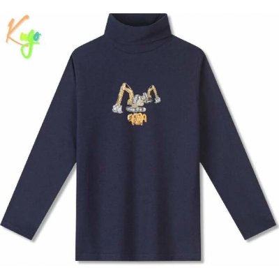 Kugo Chlapecký rolák FT tmavě modrý – Zboží Dáma