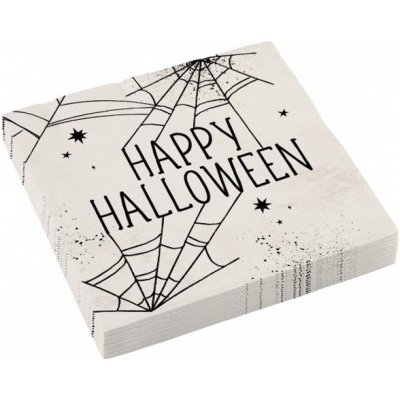 Amscan ubrousky papírové Spider Happy Halloween 16ks 33x33cm – Zboží Dáma Amscan ubrousky papírové Spider Happy Halloween 16ks 33x33cm – Zboží Dáma