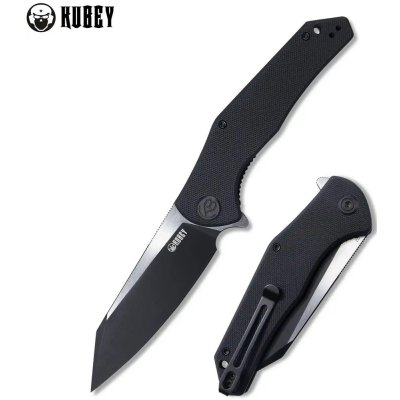 Kubey TiNi Coated Flipper Knive