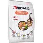 Ontario Cat Sterilised Salmon 2 kg – Hledejceny.cz