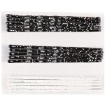 Sponky pérka se třpytem 15 ks – Zboží Dáma