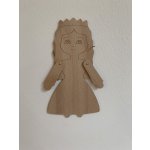 BabyOno dřevěné silikon kousátko kočička pudrová – Sleviste.cz