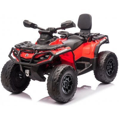 andos Dětská elektrická čtyřkolka Can-Am Outlander 4x4 24V/800W červená – Sleviste.cz