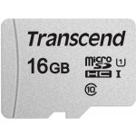 Transcend microSDHC 16 GB UHS-I U1 TS16GUSD300S – Zboží Mobilmania