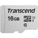 Transcend microSDHC 16 GB UHS-I U1 TS16GUSD300S – Zboží Živě