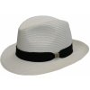 Klobouk Krumlovanka letní klobouk Trilby Fa-38042 bílý