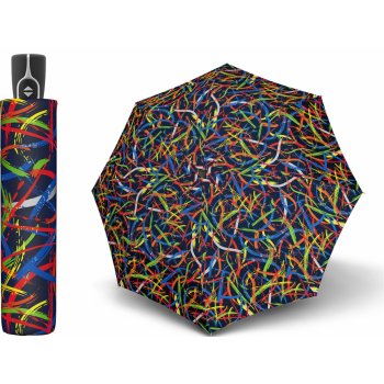 Doppler Magic Fiber Expression dámský plně automatický deštník modrý