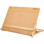 Meeden stolní stojan s deskou 6076, 48×65 cm nastavitelný dřevěný stojan – Zboží Mobilmania