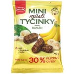 SEMIX Mini Müsli tyčinky s banány bez lepku 70 g – Zboží Dáma
