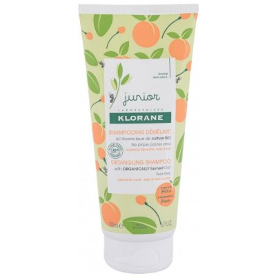Klorane Junior Peach dětský vyživující šampon pro děti od 3 let 200 ml – Sleviste.cz