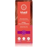 Khadi rostlinná barva na vlasy Henna jantarově červená 100 g – Hledejceny.cz