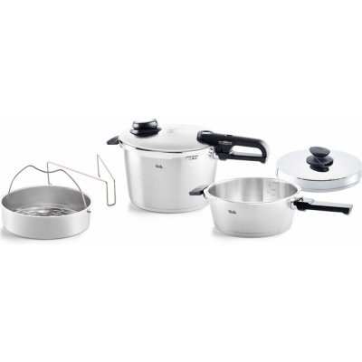 Fissler Vitavit Premium 4dílná 8l 26 cm a tlaková pánev 4l 26 cm 622-812-11-090 – Zboží Mobilmania