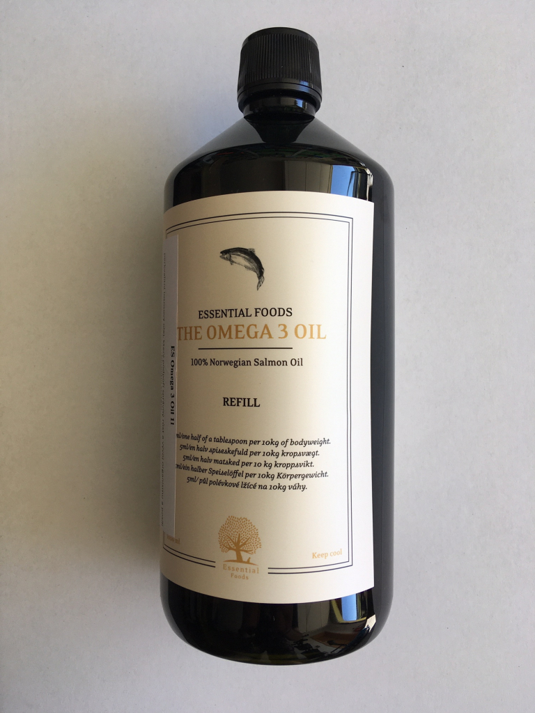 Essential Lososový olej Omega 3 Oil 1 L