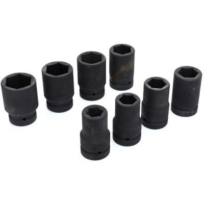 Kraft&Dele KD10216 sada nástrčných klíčů pro rázový utahovák 8 ks 1" – Zboží Mobilmania