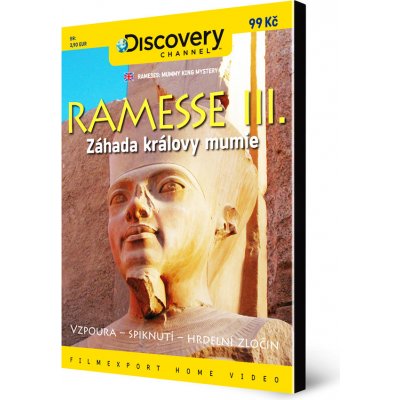 Ramesse III.: Záhada královy mumie - DVD digipack DVD – Zboží Mobilmania