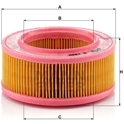 MANN FILTER Vzduchový filtr C 1530 – Hledejceny.cz