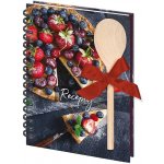 Stil Kniha na recepty s vařečkou A5 se spirálou Cheesecake – Hledejceny.cz