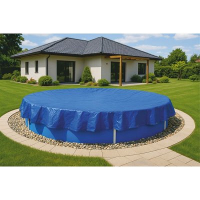 Mikel Krycí plachta na bazén, modrá 4,6m 3001302 – Zboží Dáma