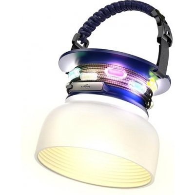 IMMAX solární lampička s integrovaným RGB barevný LED řetězem a funkcí powerbanky – Sleviste.cz