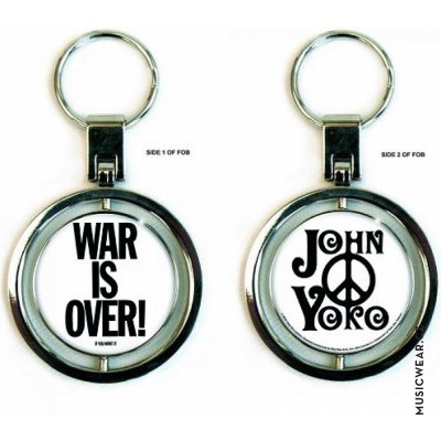 Přívěsek na klíče John Lennon War is Over – Zboží Mobilmania