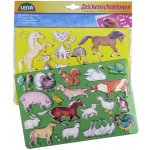 šablony na kreslení koně kočky – Zboží Mobilmania