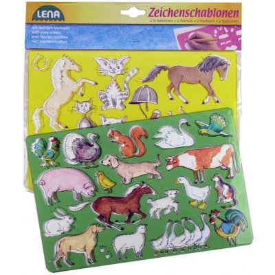 šablony na kreslení koně kočky – Zboží Mobilmania