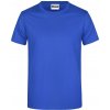 Pánské Tričko Pánské tričko Basic 180 JN790 Modrá královská