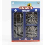 Jehly na šití sada 55ks – Zboží Dáma Jehly na šití sada 55ks – Zboží Dáma