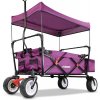 Přepravní vozík Fuxtec CT 350 P fialový se stříškou