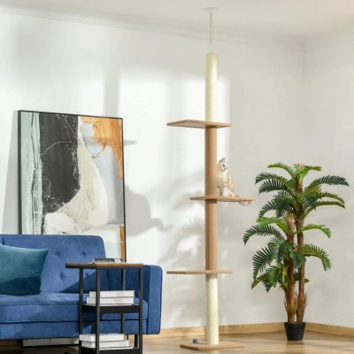 PawHut Škrabadlo 43 x 27 x 228-260 cm – Sleviste.cz