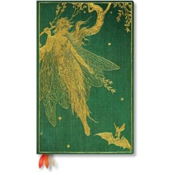 Olive Fairy Lang's Fairy Books Maxi Dot-Grid Hardback Journal Elastic Band Closure