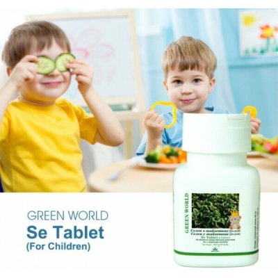 Green World Selen pro děti 30 tablet – Hledejceny.cz