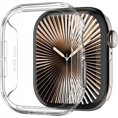 Spigen Thin Fit Apple Watch 2024 42mm crystal clear ACS08589 – Zboží Živě