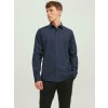 Pánská Košile Jack & Jones Label košile pánské modrá