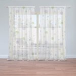 Sablio Záclony Barevné puntíky: 2ks 150x250cm – Hledejceny.cz