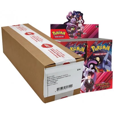 Pokémon TCG Destined Rivals Booster Box Case – Zboží Mobilmania