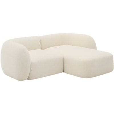 Kave Home Béžová rohová pohovka Martina 230 cm, pravá – Zboží Dáma