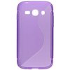 Pouzdro a kryt na mobilní telefon Samsung Pouzdro S-case Samsung S7270 Galaxy Ace3 fialové