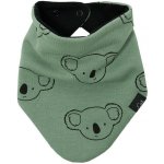 ESITO Šátek na krk bavlna Koala olivová – Zboží Mobilmania